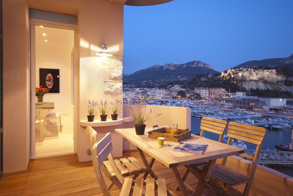 Ferienwohnung Les Barques, Vue Splendide Sur Le Port De Cassis Zimmer foto