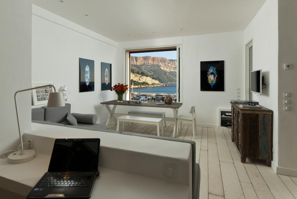 Ferienwohnung Les Barques, Vue Splendide Sur Le Port De Cassis Zimmer foto