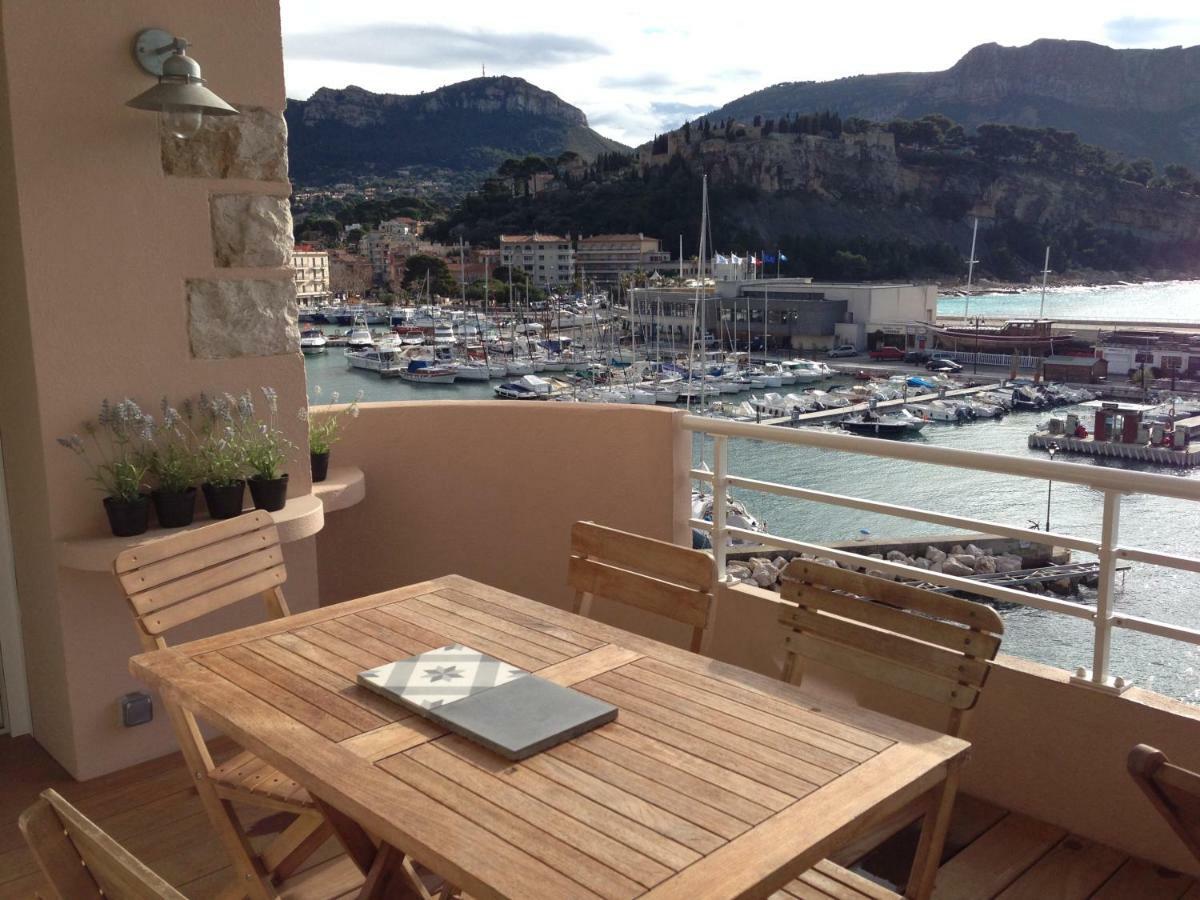 Ferienwohnung Les Barques, Vue Splendide Sur Le Port De Cassis Exterior foto