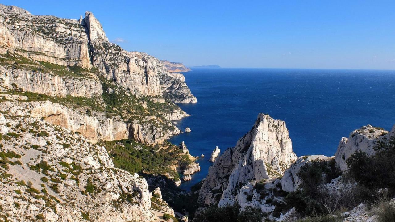 Ferienwohnung Les Barques, Vue Splendide Sur Le Port De Cassis Exterior foto