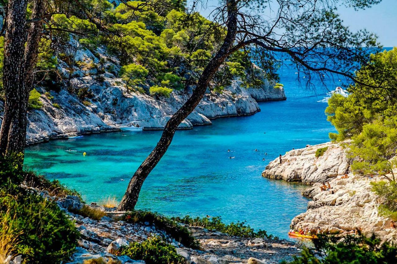 Ferienwohnung Les Barques, Vue Splendide Sur Le Port De Cassis Exterior foto