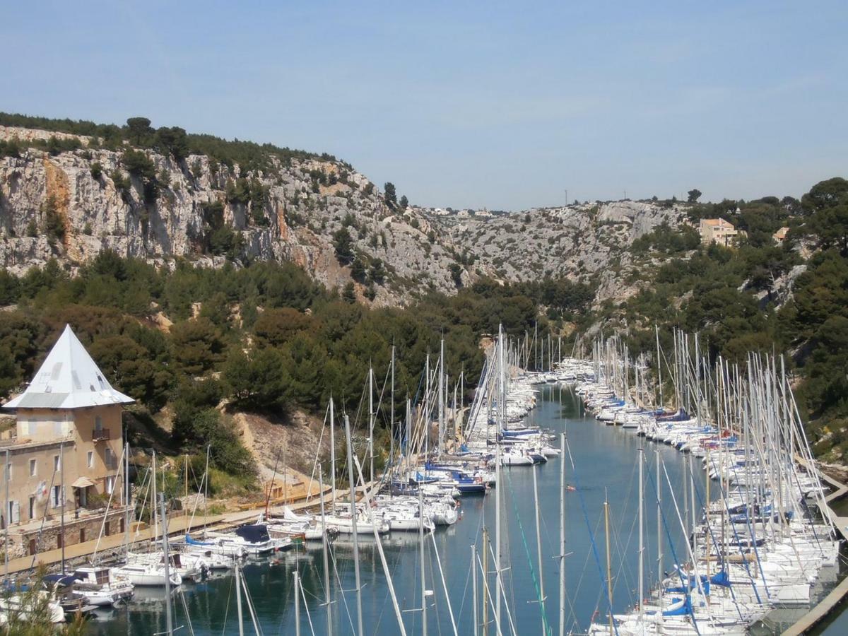 Ferienwohnung Les Barques, Vue Splendide Sur Le Port De Cassis Exterior foto